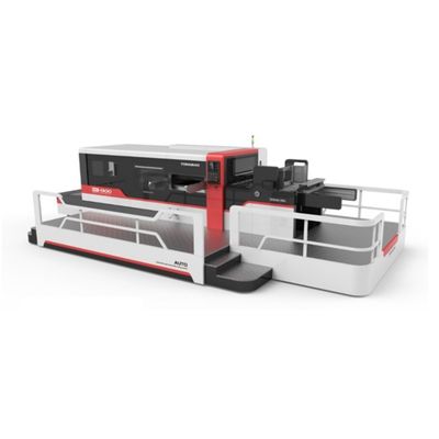Automatische matrassnijmachine voor karton en gegolfd papier met stripstation