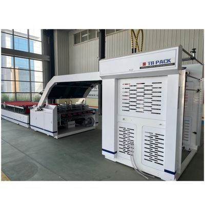 Machines voor het lamineren van golfkarton voor het maken van kartonnen dozen en voor het lamineren van ramen