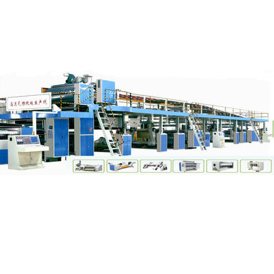 120 m/min 5 Ply 2200mm Fruit Carton Box Making Machine Corrugatielijn voor de productie