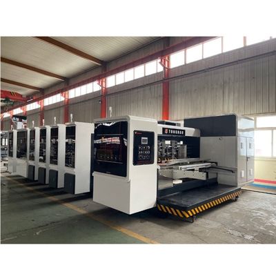 Flexoplate gegolfde karton High Definition Printing Die Cutting met stapelmachine
