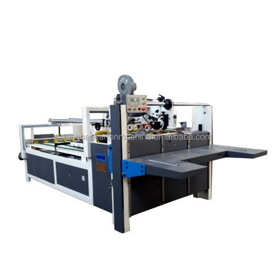 Plastic Packaging Material Cardboard Box Glueing Machine voor klantvereisten