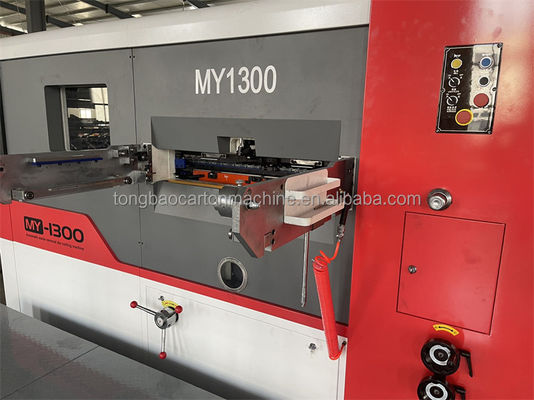 380V Semi-Auto Flatbed Die Cutter Creaser voor oplossingen voor gegolfde kartonnen verpakkingen