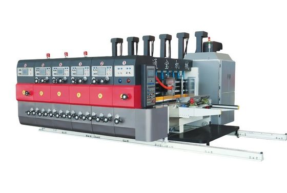 40000 kg Flexo printer Slotter Rotary Die Cutter Machine voor gegolfde kartonnen doos Printing Slotting Die Cutting