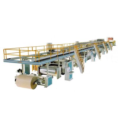 Automatische 2 3 5 7 lagen gegolfde karton productielijn / cartoon doos maken machine