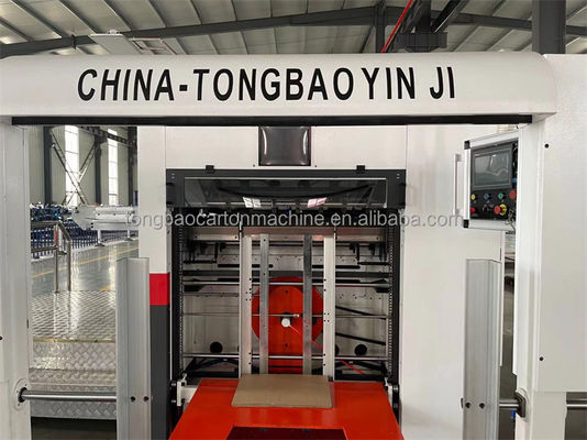 Semi-automatische papier karton die cutter creasing karton doos maken machine voor dozen