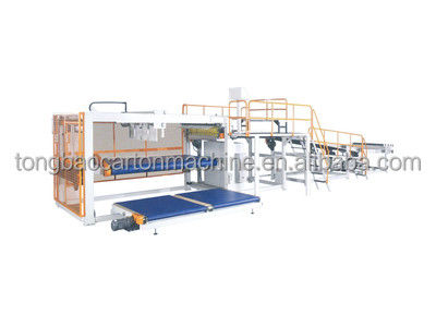 Automatische 2 3 5 7 lagen gegolfde karton productielijn / cartoon doos maken machine
