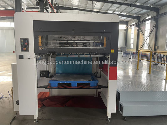 Semi-automatische papier karton die cutter creasing karton doos maken machine voor dozen