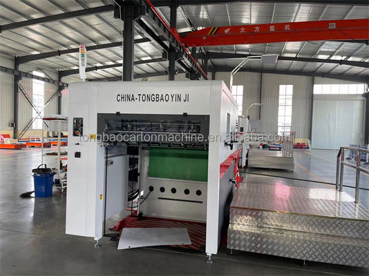 Semi-automatische papier karton die cutter creasing karton doos maken machine voor dozen