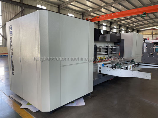 4200 L*W*H CMYK Kleurgolfdrukgrote digitale platte printer voor verpakkingen