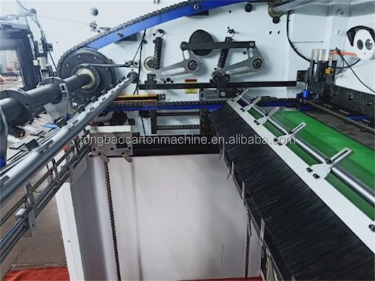 380V semi-automatische platbed die cutter en creaser voor mijn golfkartonplatform