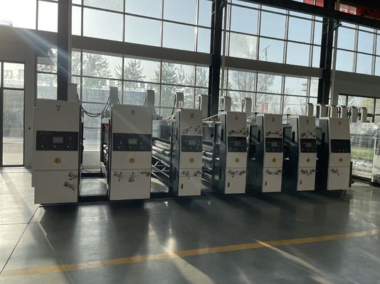 40000 KG Snijmachine Slotting Die Printing Box Lead Packaging Feeder Automatische 3Colors Printer Machine