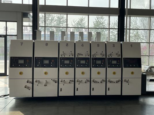 40000 KG Snijmachine Slotting Die Printing Box Lead Packaging Feeder Automatische 3Colors Printer Machine