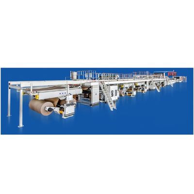Hoog snelheid 120 m/min 3 5 7 Ply golfkast maken machine voor de productielijn