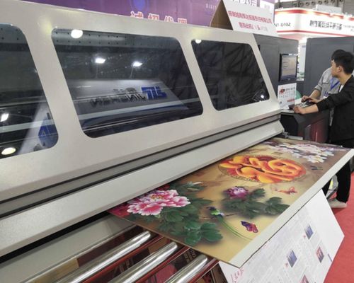 Automatische graad Automatische TB-CMYK-2500 gegolfde karton digitale drukmachine