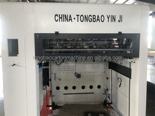 Professionele semi-automatische platte kartonnen karton die cutting creasing machine
