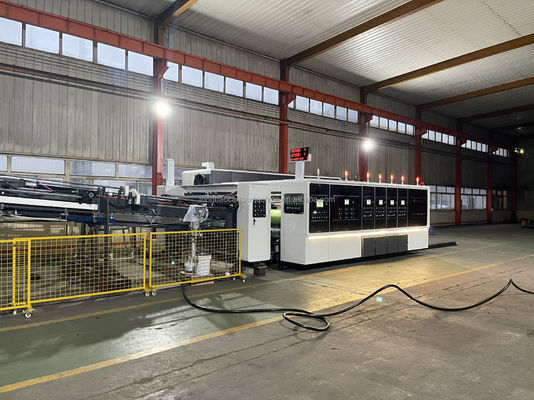 1500 mm Print Folder Gluer gegolfde karton bundeling lijn machine