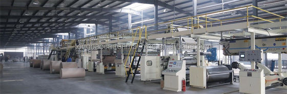 Productielijn karton Verpakkingstype Karton 3 Ply Gekrompen karton Vervaardigingsapparatuur