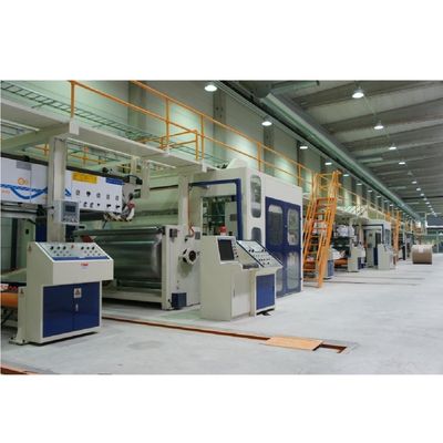 Gemaakt 3/5/7 laag gegolfd karton productielijn voor karton en karton Ply Model