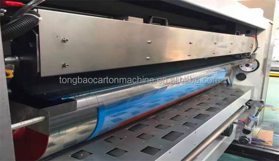 40000 KG High Definition Flexo Printing Slotting Rotary Die Cutting Machine voor gegolfde kartonnen doos