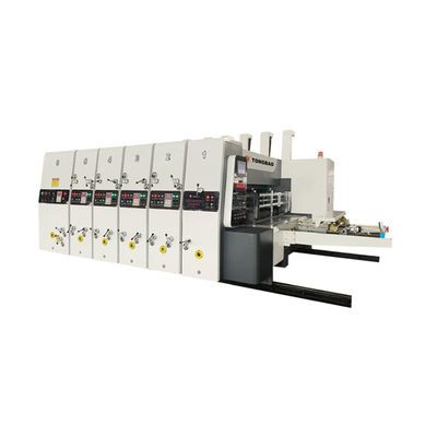 Automatische hogesnelheidsflexoplateprinter slotter die cutter voor gegolfde karton