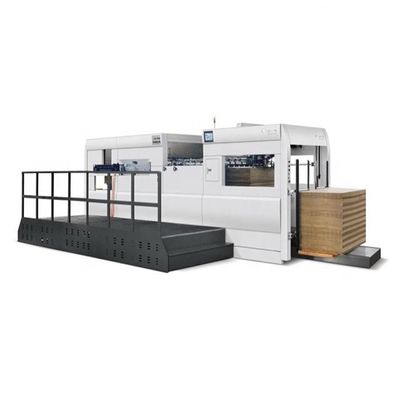 Veelzijdige toepassingen Hoog snelheid automatische platte bed die snijden en creasing machine