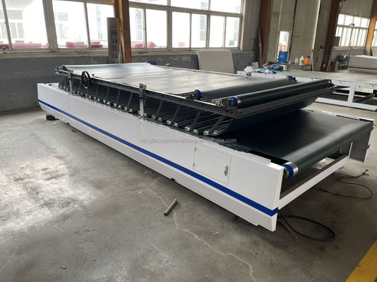 Maximaal papierformaat 1600*1250 Halfautomatische laminaatmachine voor golfkarton