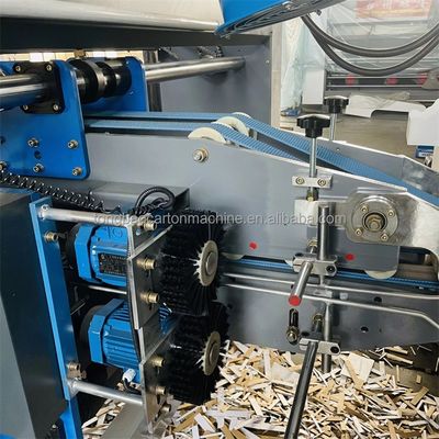 400 mm Printer Slotter Rotary Die-Cutter Inline Met Folder Gluer Machine