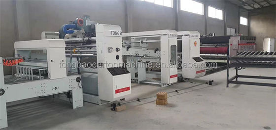 400 mm Printer Slotter Rotary Die-Cutter Inline Met Folder Gluer Machine