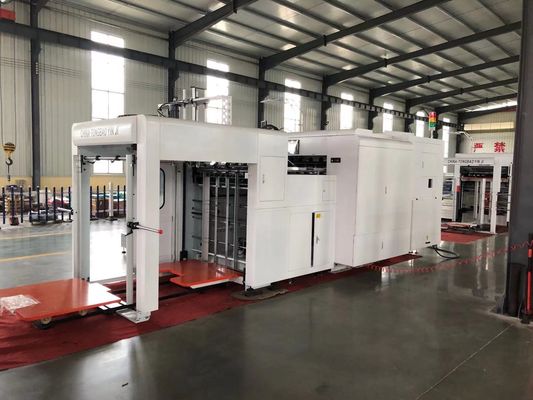 MY-1300 Full Automatic Creasing Carton Box Die Cutting Machine met 380V stroomtoevoer