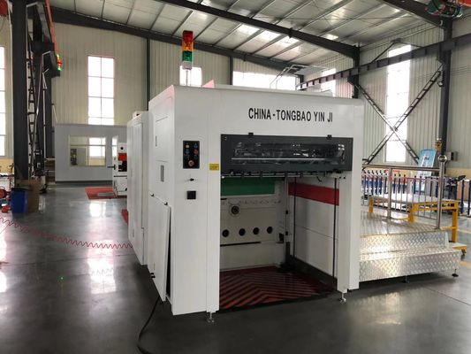 MY-1300 Full Automatic Creasing Carton Box Die Cutting Machine met 380V stroomtoevoer