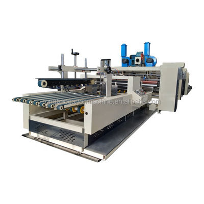 12 mm golfkartonmachine met flexoprinter slotter die cutter folder gluer inline