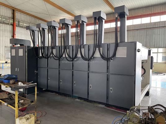Aanpasbare hoge snelheid 2 3 4 Kleurflexodruk Slotter machine voor kartondruk
