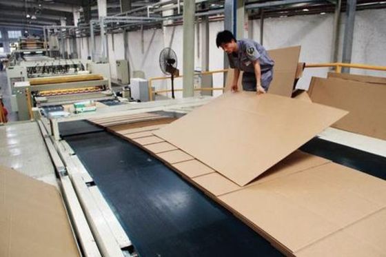 380 V 3 plooien golfkarton doos maken machine Automatische productielijn voor verpakking