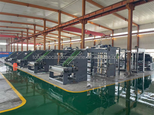 Automatische lamineermachine voor gegolfd karton Laminatie 1600*1100 Max.