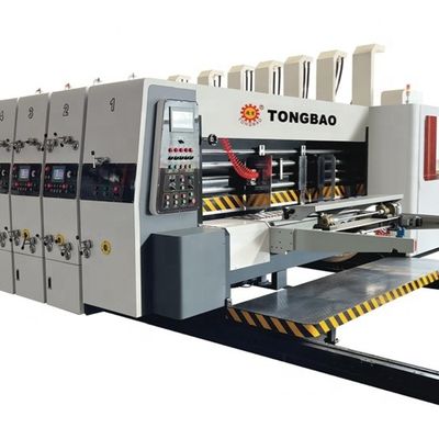 Automatische golfvormige flexodrukmachine voor kartonnen verpakkingen