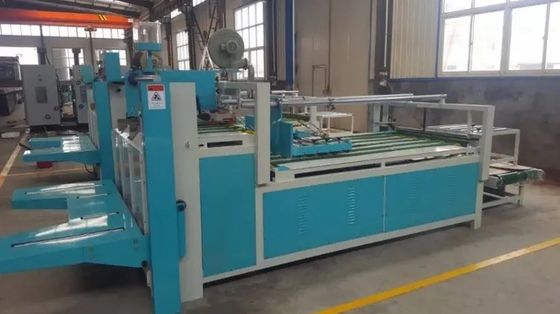 Elektrisch aangedreven handmatige voedingsmachine voor gegolfde kartonnen vouwlijm met CE-norm