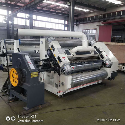 Professionele SF-280 enkelzijdige golfkartonmachine voor de vervaardiging van dozen