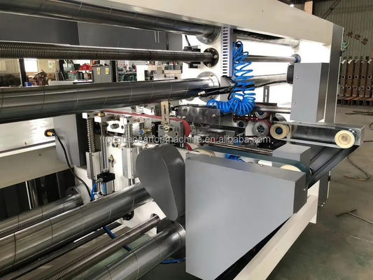 High Speed Double Piece Semi Auto Stitching Machine voor het stapelen van gegolfde papieren dozen