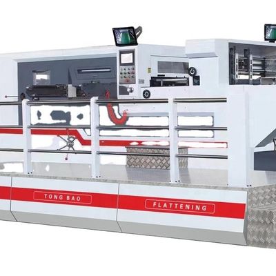 MY-1300 Automatische platbed die-snij-en creasing machine lood rand voeding