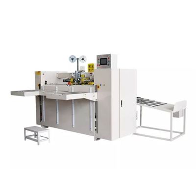 Semi-automatische high speed kartonnen doos gegolfde karton naaimachine voor het voordeel