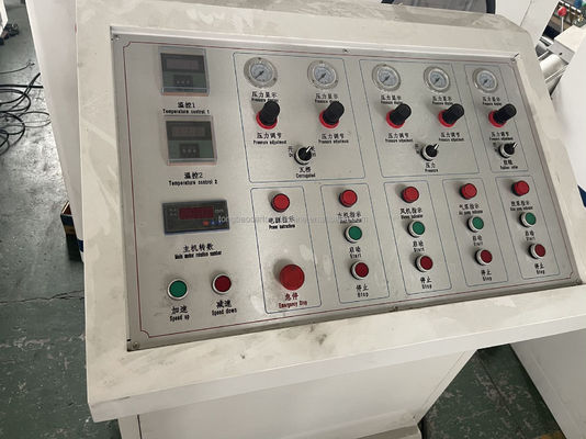 Elektrisch aangedreven roestvrijstalen golfkartonproductielijn met een enkelzijdig