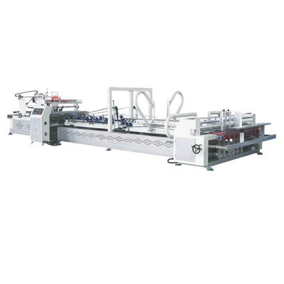 220 V golfkarton automatische vouwlijmmachine voor de productie van nageldozen