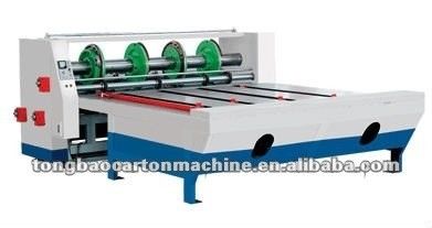 Kartonnen doosmachine RS4 Rotary Slotter Machine voor golfkartonverpakkingen