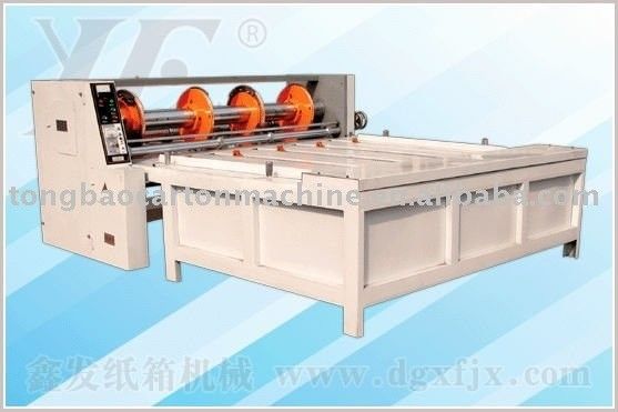 Kartonnen doosmachine RS4 Rotary Slotter Machine voor golfkartonverpakkingen