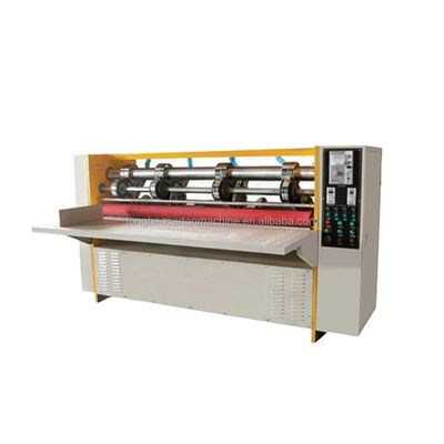 70mm Dunne mes Creasing Pressing Line Geavanceerde kartonnen doos maken machine oplossing