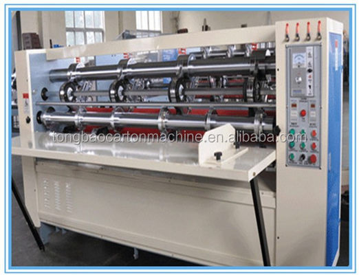 70mm Dunne mes Creasing Pressing Line Geavanceerde kartonnen doos maken machine oplossing