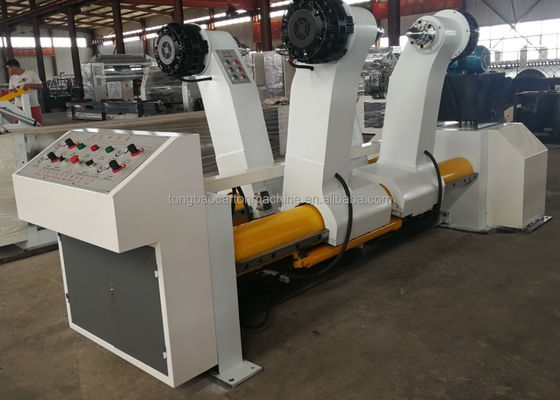Elektrisch aangedreven 2 Ply gegolfde karton productielijn machine voor het maken van dozen