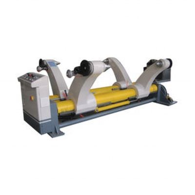 380 V Hydraulische schachtloze papierfabriek rolstand voor golfkartonproductielijn