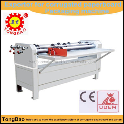 Semi-automatische rollensnijdmachine voor handmatige rollensnijdmachine voor golfkarton