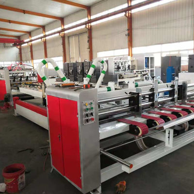 Houtverpakkingsmateriaal Automatische folder- en lijmkartonmachine voor de volumeproductie